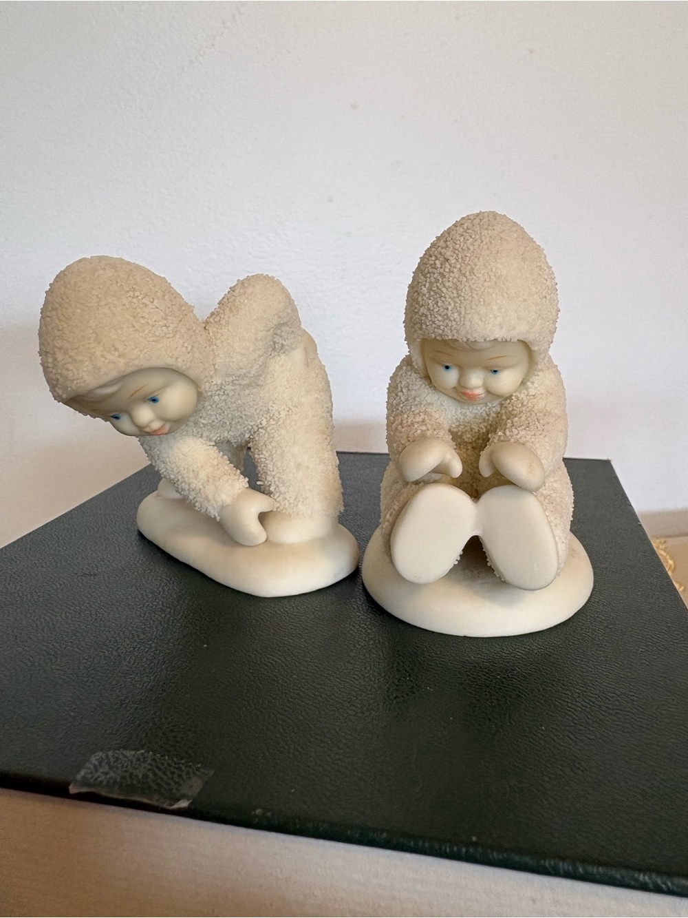 Vintage Snow Babies “I can touch my toes”